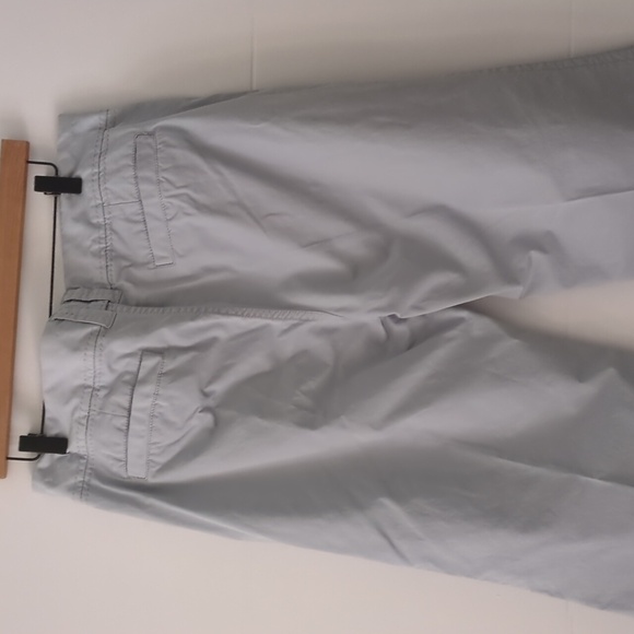 Old Navy Mid Rise Y2K Wide leg Stone Gray Boho Office Career Weekend Pants Sz 14 - Picture 3 of 6